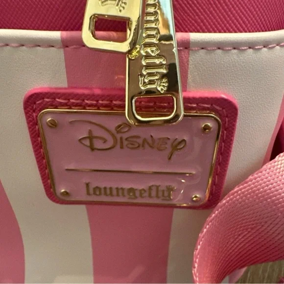 Loungefly Disney Minnie Mouse Popcorn Ears Mini Backpack - Exclusive - Rare - Picture 3 of 10